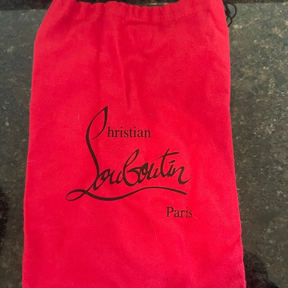 AUTHENTIC Christian Louboutin Black Heels - Picture 10 of 12